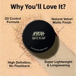 Nykaa Pore Blurring Loose Powder - Vanilla 02