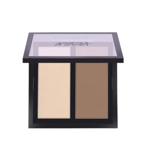 Nykaa Contour And Conquer Highlight Duo Sizzle Chisel 01