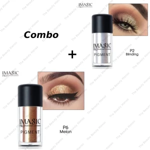 IMAGIC PROfessional Loose Pigment Eyeshadow P2 And P6 Combo