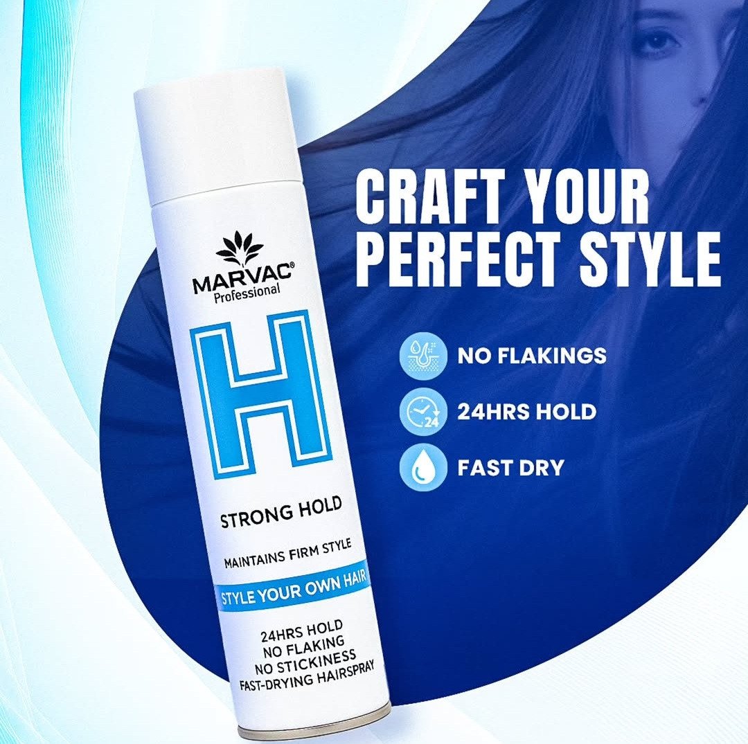 Marvac Strong Hold H Hair Spray