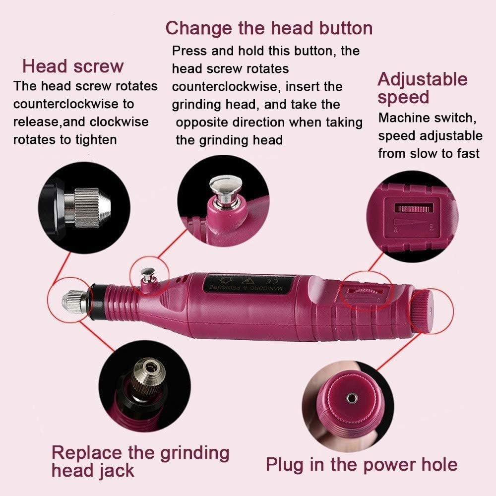 Variable Speed Rotary Detail Carver Deep Drill Machine