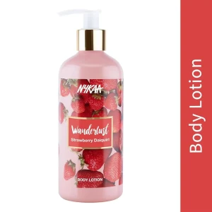 Nykaa Wanderlust Body Lotion - Strawberry Daiquiri