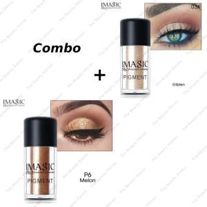 IMAGIC PROfessional Loose Pigment Eyeshadow P3 And P6 Combo