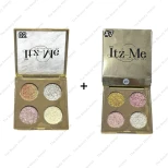 Itz Me 4 in 1 Shimmer Palette 2 And 7 Combo