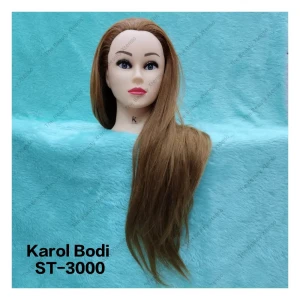 Face Show Hair Styling Dummy Without Shoulder Golden ST-3000