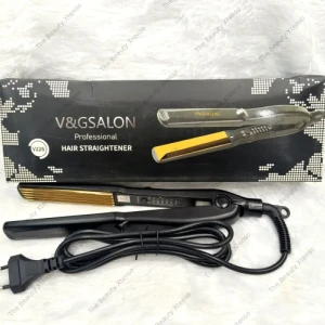 V & G Saloon Professional Hair Crimper Gold Plated