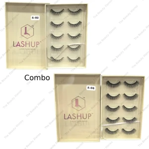 Lashup Luxury 5 Pair lashes S02 And S04 Combo