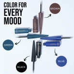 Insight Waterproof Eye Ink Matte Liquid Eye Liner Black