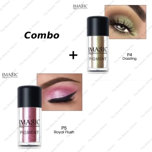 IMAGIC PROfessional Loose Pigment Eyeshadow P4 And P5 Combo