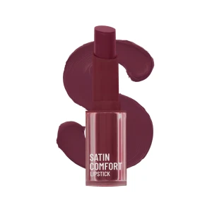 Swiss Beauty Satin Comfort Lipstick - 18 Intense Red