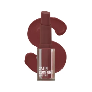 Swiss Beauty Satin Comfort Lipstick - 12 Brown Bean