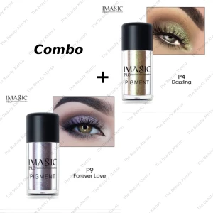 IMAGIC PROfessional Loose Pigment Eyeshadow P4 And P9 Combo