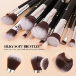 Ducare 15Pcs Pro Makeup Brush Set