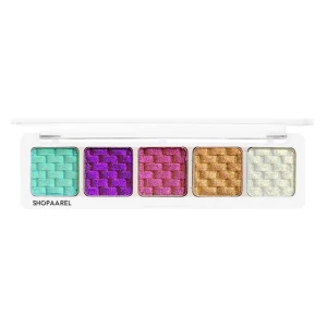 Shopaarel Sparkle 5 Color Eyeshadow Palette - Crystal