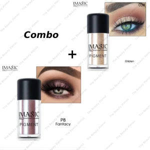 IMAGIC PROfessional Loose Pigment Eyeshadow P3 And P8 Combo
