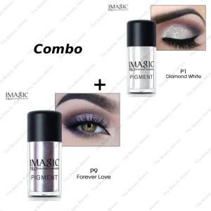 IMAGIC PROfessional Loose Pigment Eyeshadow P1 And P9 Combo