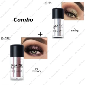 IMAGIC PROfessional Loose Pigment Eyeshadow P2 And P8 Combo