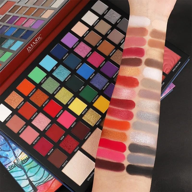 IMAGIC PROfessional Fifty Six Color Terraced Eyeshadow Palette