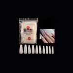 Bolt Bee Finger Nail Tips M9N Long Ballet