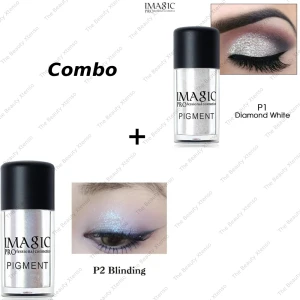 IMAGIC PROfessional Loose Pigment Eyeshadow P1 And P2 Combo