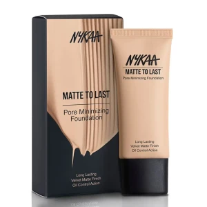 Nykaa Matte To Last Pore Minimizing Foundation - 04N Light