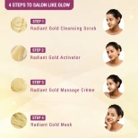 Lotus Herbals Radiant Gold Cellular Glow Facial Kit