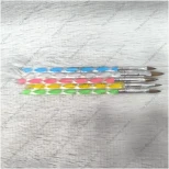 Rainbow Acrylic Brush Set