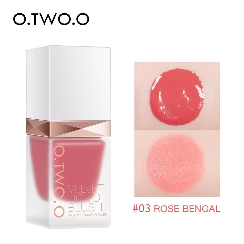 O.Two.O Liquid Blush  - 03 Rose Bengal
