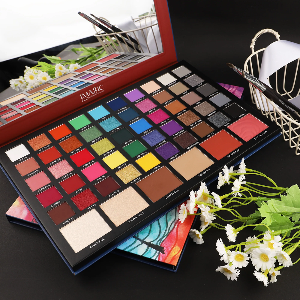 IMAGIC PROfessional Fifty Six Color Terraced Eyeshadow Palette