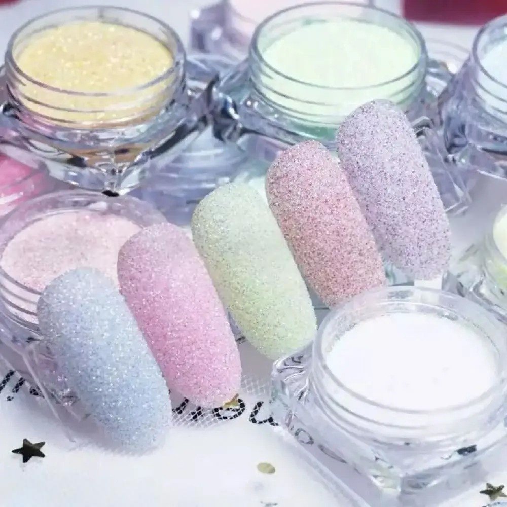 Bolt Bee Nail Art Multi Colour Glitter - Set Of 12