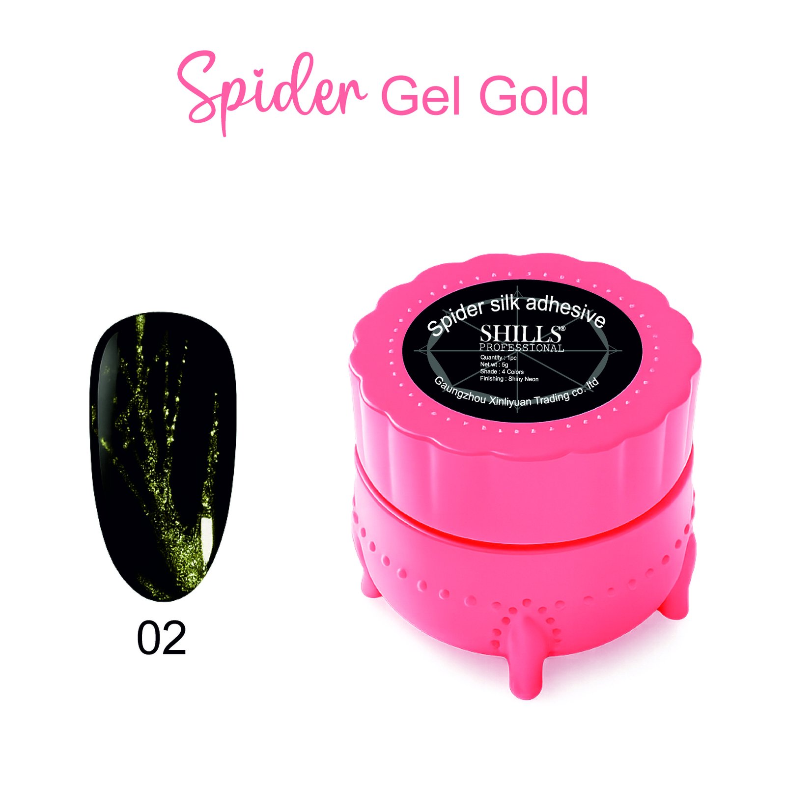 Shills Professional  Spider Gel Golden