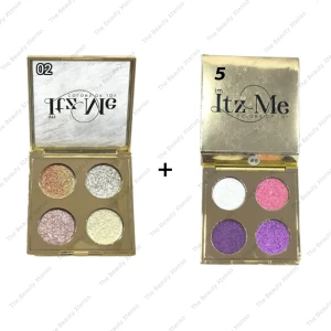 Itz Me 4 in 1 Shimmer Palette 2 And 5 Combo