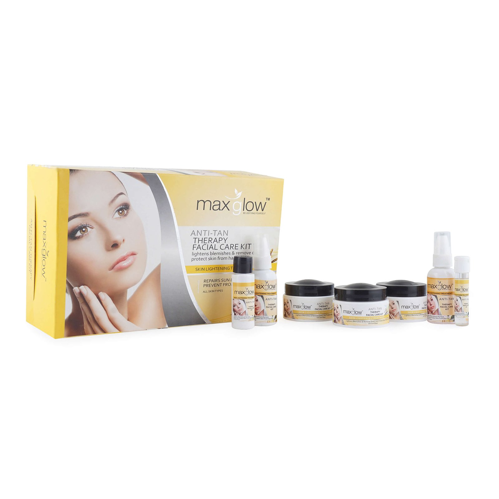 Max Glow Anti Tan Therapy Facial Kit