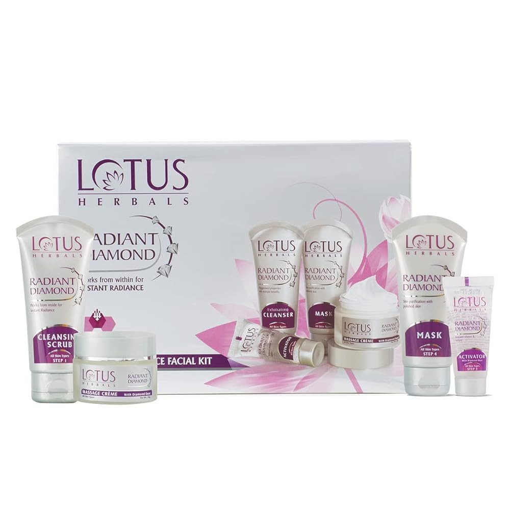 Lotus Herbals Radiant Diamond Cellular Radiance Facial Kit