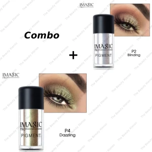 IMAGIC PROfessional Loose Pigment Eyeshadow P2 And P4 Combo