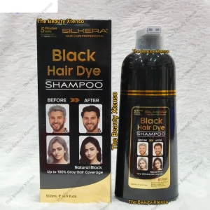Silkera Hair Dye Shampoo - Black