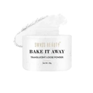 Swiss Beauty Bake it away loose powder - 02 Translucent
