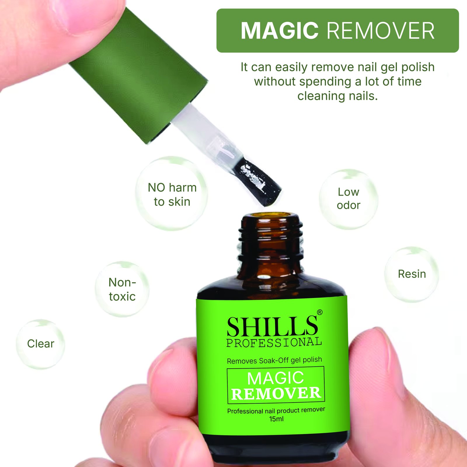 Shills Professional Nail Magic Remover