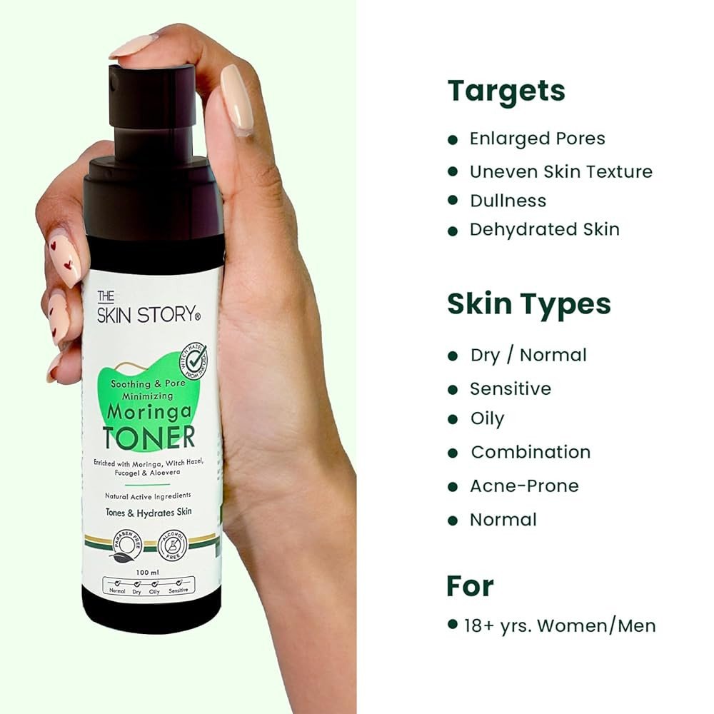 The Skin Story Soothing & Pore Minimizing Moringa Toner