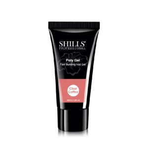 Shills Professional Poly Gel - Clear Coffee