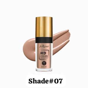 Just Gold HD Cover Foundation - 07 Chocolate