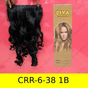 Diva Hair Extensions-CRR-6-38-1B