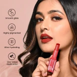 Swiss Beauty Satin Comfort Lipstick - 16 Fire Brick