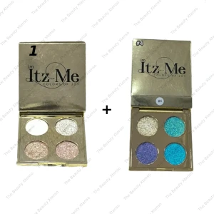 Itz Me 4 in 1 Shimmer Palette 1 And 4 Combo
