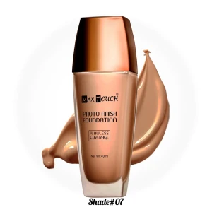 MAX TOUCH  Photo Finish Foundation - 07 Chocolate