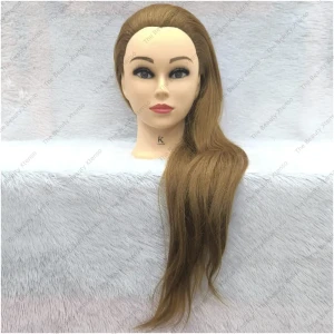 Karol Bodi Without Shoulder Hair Styling Dummy Golden