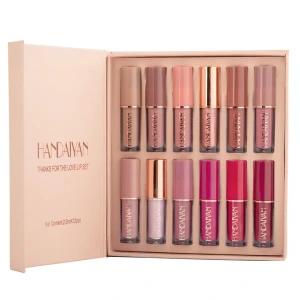 Handaiyan 12 Pcs Liquid Lipstick Set