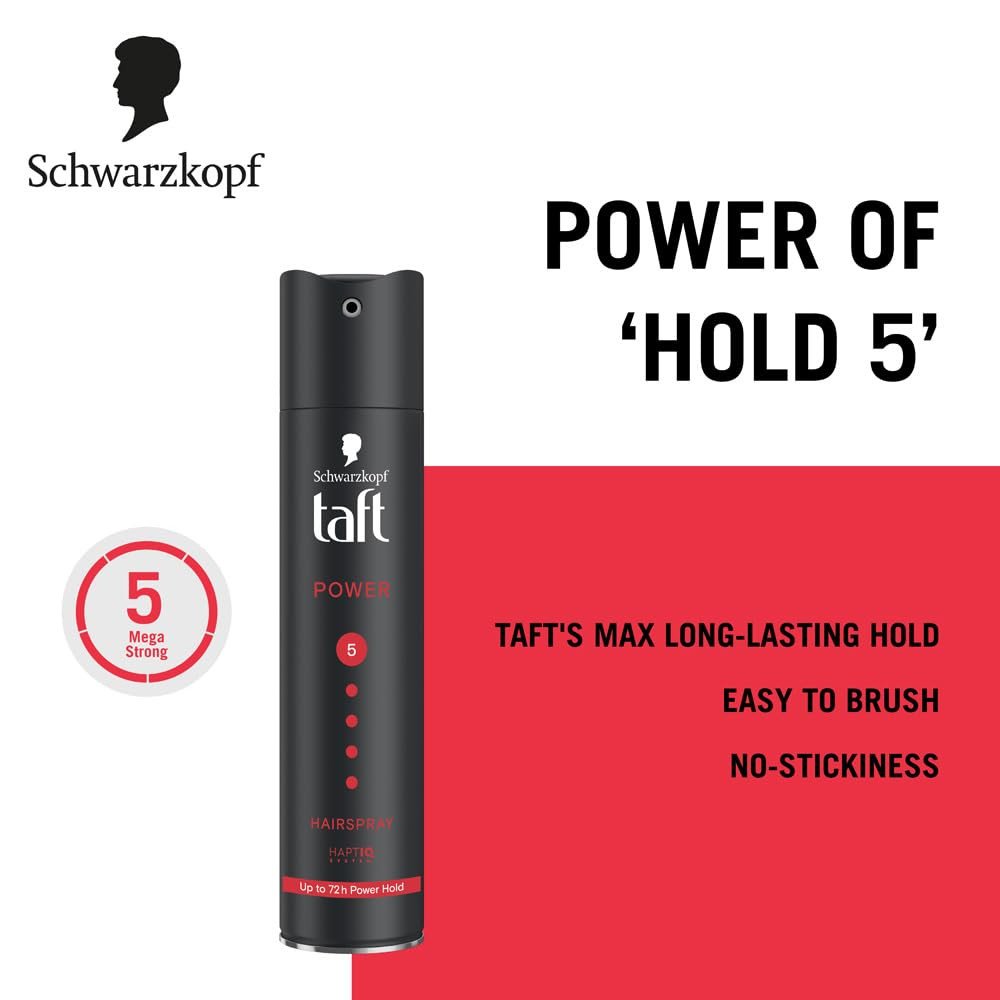Schwarzkopf Taft Power 5 Black Hair Spray