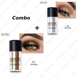 IMAGIC PROfessional Loose Pigment Eyeshadow P2 And P7 Combo