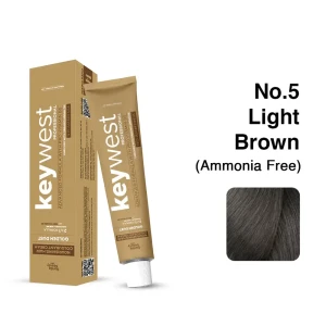 Keywest Nourishing Hair Colourant Cream - Light Brown 5